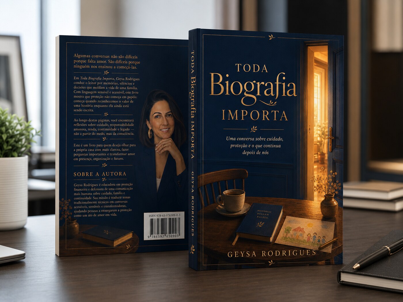 Capa do livro Toda Biografia Importa, frente e verso